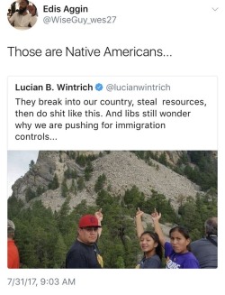weavemama: wynterroseskye:   weavemama:  purplemagicalgirl:  weavemama: They can flip off this country all they want considering the fact it was theirs first. Isn’t Mt. Rushmore sacred to native peoples? Kinda fucked up we put their killers faces on