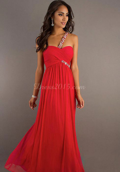 Red bridesmaid dress