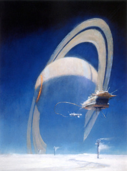 sciencefictiongallery:  John Harris - Saturn