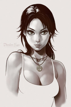 dandon-fuga:  Lara! Can’t wait to play Rise of the Tomb Raider! https://www.patreon.com/dandonfuga 