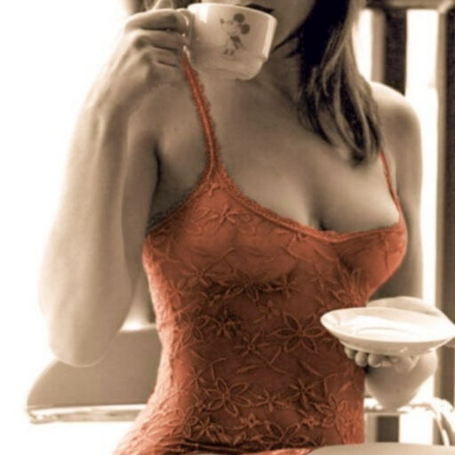 coffee-mostly-coffee: Mmm drinking coffee on cool morning when you&rsquo;re out camping. Having a good looking woman that enjoys wearing very little clothing and relying on you to keep her warm. 😈😈😈