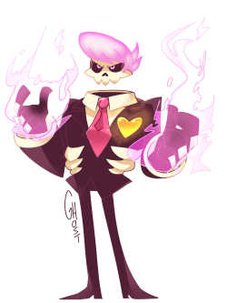 magolorsoul:  I drew the Purple skeleton-ghost guy from this video! Please go watch it, it’s awesome! I love the characters design so much!  Since I watch it, I’ve been bobbing my head all day ww w w (ノ^∇^) 