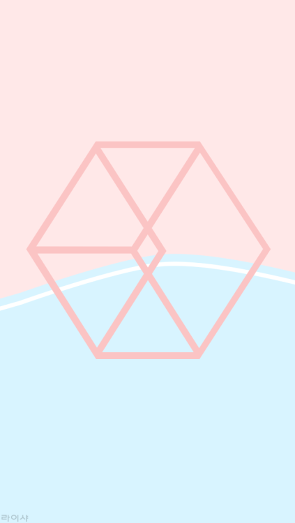 Pastel Tumblr EXO Logo