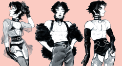 one-punch-titty:My favorite crybabies in some of my favorite @creepyyeha looks