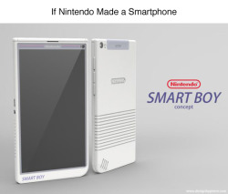 tastefullyoffensive:  If Nintendo Made a Smartphone by DesignByPierre