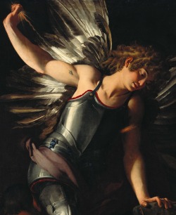 tierradentro: Giovanni Baglione.Â The Divine Eros Defeats the Earthly ErosÂ (detail). 1602.