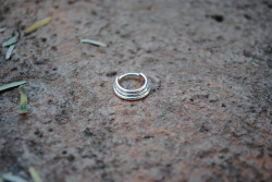 honeycomborganics:  16g silver 3 ring circus.  My appointment for getting my septum pierced is in two weeksI&rsquo;d love to wear one of these soon&hellip;