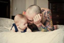 nosoul666dkc:  braydaaan:  los3rss:  tatt0osandpiercings:  justwishbeautiful:  Just because you have tattoos doesn’t mean you don’t have a soft side.  Ugh, so adorable. ehkfbwedfj  just cute..so cute omg  Awww  Seriously stoked on being a dad someday.