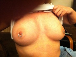 Hahaha ok ok, that was a dick move, but I just couldn&rsquo;t resist being a smart ass. Here is the real surprise to celebrate my follower count breaking into double digits. A nice close up of my amazing wife&rsquo;s lovely boobies!