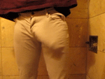 realbigandlong:  Skinny jeans just won’t work, especially since my dick is still growing. Email us at monsterhuge12@hotmail.com for video details and information. Kik: BigandLong01 