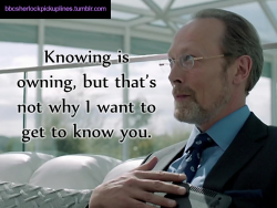 &ldquo;Knowing is owning, but that&rsquo;s not why I want to get to know you.&rdquo;