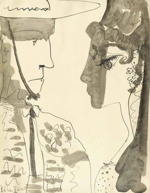 ’Picador et femme’, 1960 - Pablo Picasso