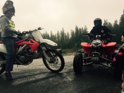 Shooting and riding in the rain, PNW life for sure