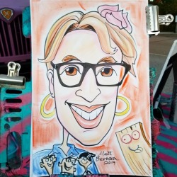 Drawing caricatures at the Tiny House Festival in Beverly, MA today!   If you&rsquo;ve been thinking of checking out tiny houses, but  keep procrastinating, NOW IS THE TIME!    Mass Tiny House Festival North Shore Music Theatre 62 Dunham Rd, Beverly,