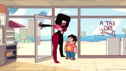 gemfuck:  On this week’s episode of Steven Universe, Thursday, January 29 at 6:30 p.m. (ET/PT)… “Future Vision” – Steven learns that Garnet can see into the future and becomes curious about the possible dangers that lurk around him.