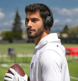 insidejamarifox: jimmy garoppolo makes his debut in “the big easy” folks are always shocked 96% of baller wolves like easy pussy.96% of the common male likes easy pussy.some of these baby mamas were “easy pussy” too.experienced pussy is probably