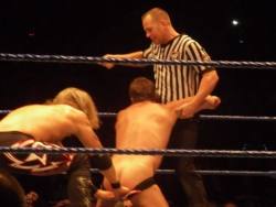 puruszigglersexus:  yougottalovewwe:  WWE Ass #60   Jericho or Miz. I cant remember.  That&rsquo;s Chris Jericho! :P