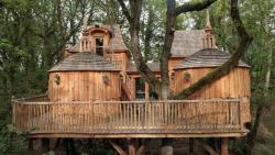 southerngirlk:  OMG!!! I WANT!  I seriously need this tree house for the grown up kid inside me! -fms