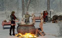 happy-cannibal:Traditional DCG winter girl stew party