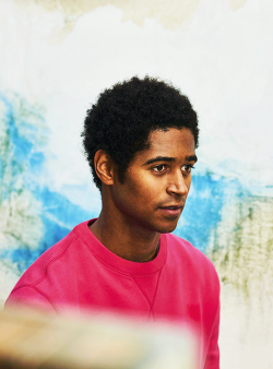 ricamora-falahee:Alfred Enoch photographed by Dean Chalkley for Evening Standard Magazine (April 2018)