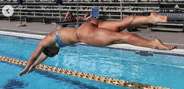 Italian Swimmer muscular calves gallery : https://www.her-calves-muscle-legs.com/2020/01/italian-swimmer-silvia-di-pietro-legs.html