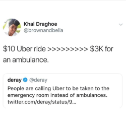 thedropdeadrepublic:  whyyoustabbedme: Modern problems call for modern solutions      What town you live in sis where an ambulance isn’t 600??  Don&rsquo;t do this if you risk leaving body fluids in some poor person&rsquo;s car. I took a couple to