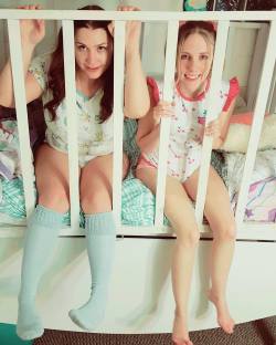 littleforbig:  RepostBy @princess_muffin28:  “Me and @lollylalaz having a play date in our @littleforbig onesies! @abdreamland #ddlg #abdl #ageplay #diaperlover #diapergirl #abdlgirls #kink #fetish #adultbaby #roleplay #adultbabygirl #ageplayer #ddlglifes