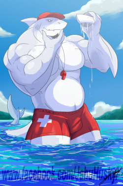 jabhusk:   A practice about aquatic animals, I like bara sharks and I wanted do one and this for macromarch Gallerys (Full image) http://www.furaffinity.net/user/miguelokami/ http://husky50.deviantart.com/ Youtube:https://www.youtube.com/c/jabufurky Help