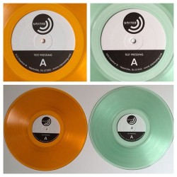 recordnerdz:  Thanks @srcvinyl for my Piebald test pressings! #piebald #vinyl  #records #testpressing #coloredvinyl
