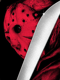 kogaionon:   Jason Voorhees by Matt Ryan Tobin / Twitter / Facebook / Instagram / Store  Available from Sideshow Collectibles  on Friday, May 13th at 10am PST.  For more info and a chance to win a copy of the print, go here. 