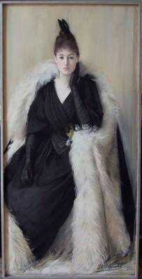 rococo-girls-shrine:  Jacques Emile Blanche - Portrait of Julia Bartet ,1889  