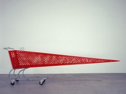 toocooltobehipster:  black friday shopping cart  Pyramid Head&rsquo;s shopping cart.