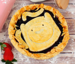 Finn   Blueberry pie = a mathematical treat for National Pie Day!
