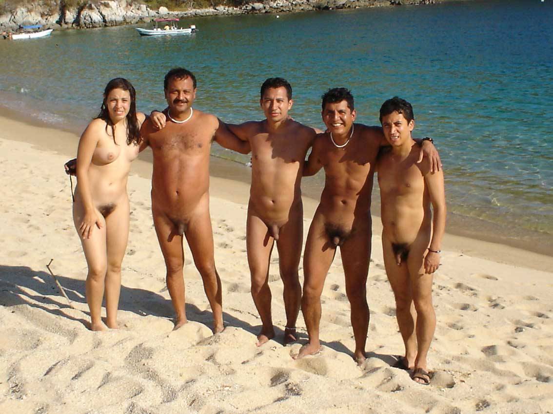 Crimea nudist family