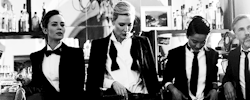 femmedandy:   Cate Blanchett, Zhou Xun, and Emily Blunt for Portofino, A Sparkle to the Wrist.  It’s too much. It’s just all too much. Cannot cope.  