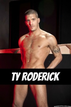 TY RODERICK at RagingStallion  CLICK THIS TEXT to see the NSFW original.