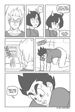 Videl from HFIL pg18-19And that’s the end of that&hellip;for now! I was so happy to draw a comic that was purely centered around fellatio! I’m so obsessed with the act, I love it! Plus, Oni/Demon VidelxGohan comic was something I wanted to do for