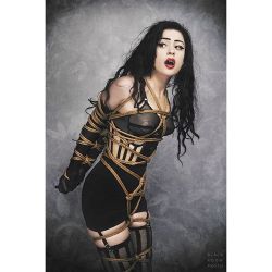 ghostlikecrime:  It was great to work with @blackroomphoto again! His rope work is always on point!   Photographer: @blackroomphoto  Rope::: @blackroomphoto  Corset: @sinandsatin   #fetish #sinandsatin #corset #corsetry #ropebondage #shibari #palegirls