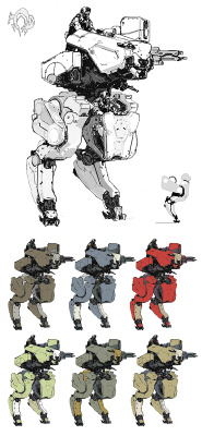 mechaddiction:  ///AjTron, “Metal Gear Roo” Concept art for Metal Gear… #mecha – https://www.pinterest.com/pin/336714509624933549/