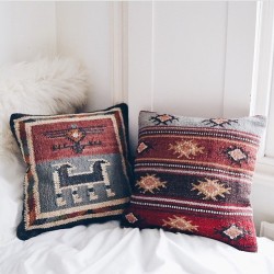 waiste:Happy Snuggly Sunday. Grab one of our kilim cushions while you can, plus tons of new vintage arrivals in our new in » www.waiste.co.uk