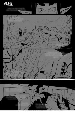 First four pages of chapter 9! Creepy trees, sexy horses and brown muscles!http://buttsmithy.com/