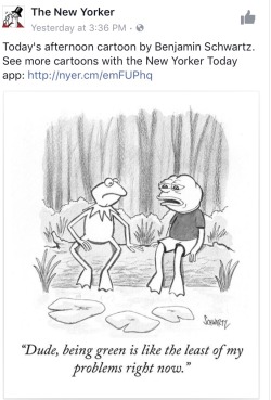 coolhandofagirl:  slow-riot:  Jim Henson was the absolute LAST person that deserved to get dragged into the awful mess of 2016 but here we are  this is the funniest new yorker cartoon i’ve ever seen 