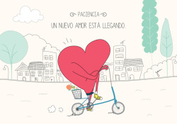 paoce15blog:  Ahora entiendo….viene en bici, por eso tarda tanto! by Yamila Murán Leivas