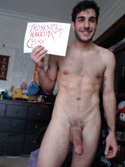 troyisstillnaked:  you are my legend mister . hot submission from cbxx12.tumblr.com . xxx 