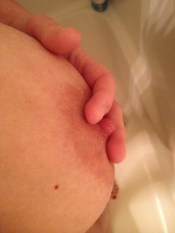 happyhornyoldmarriedcouple:  I love boobs and I love showers…but more so, I love boobs IN the shower. I could play with them all day. -the wife 