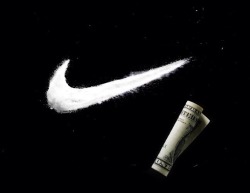itskileybby:Nike symbol. Ayeeeee  just do it.