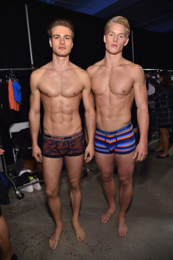 taur:Francesco Brunetti and Thor Bulow for 2(X)IST ss15 