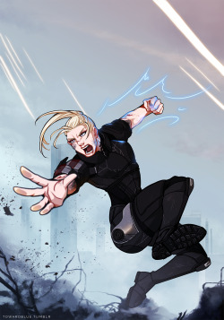 towardblue:  Commander Shepard don’t give a damn, she’ll Nova punch a Reaper in the FACE.  