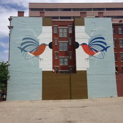seanpaulellis:  I really dig this mural! #cincyfringe  A super cool mural in Cincinnati! This town is full of them.
