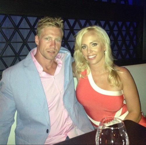 Wives and Girlfriends of NHL players: Jame & Erica Lundmark